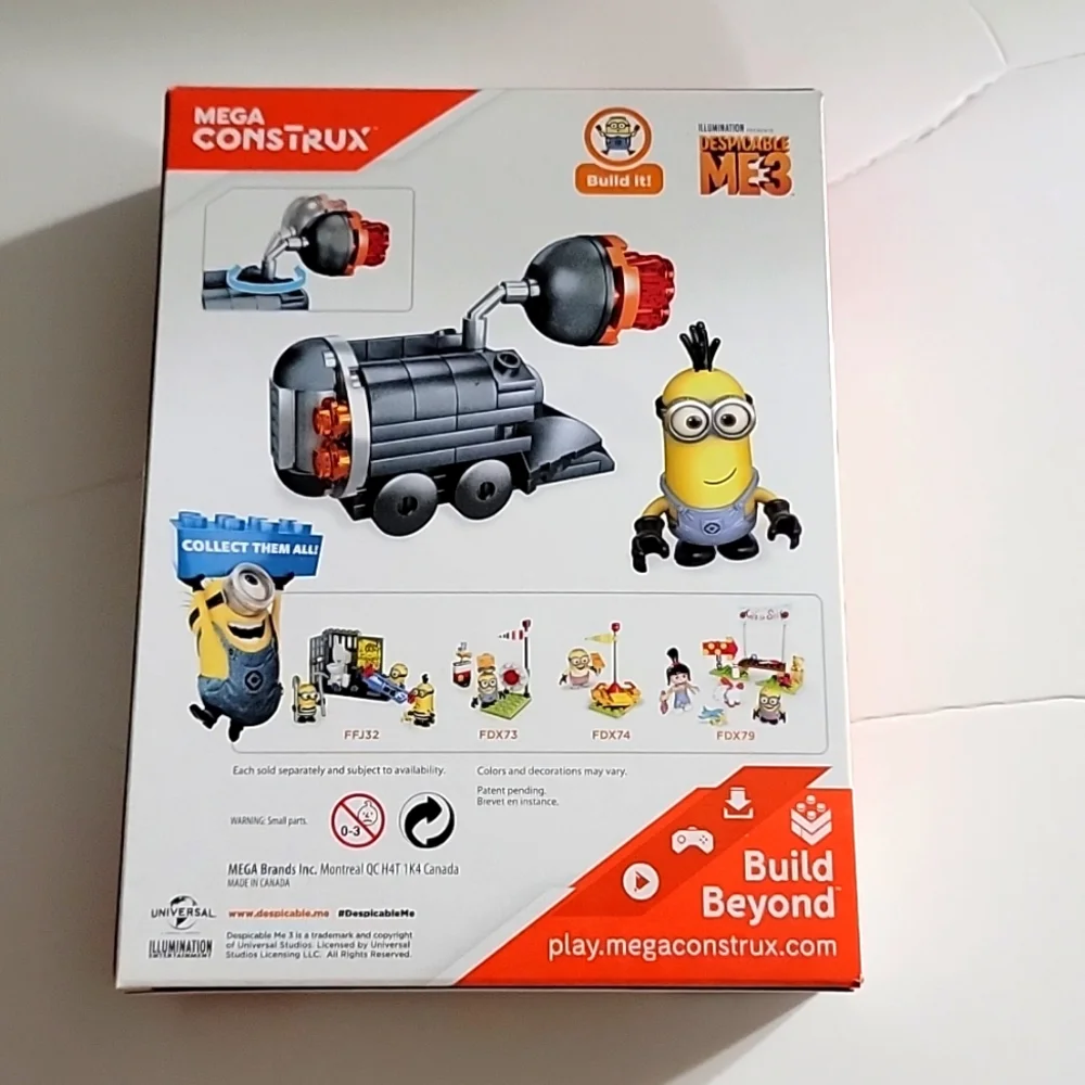 Mega Construx Despicable Me 3 Gru's Mini Vehicle